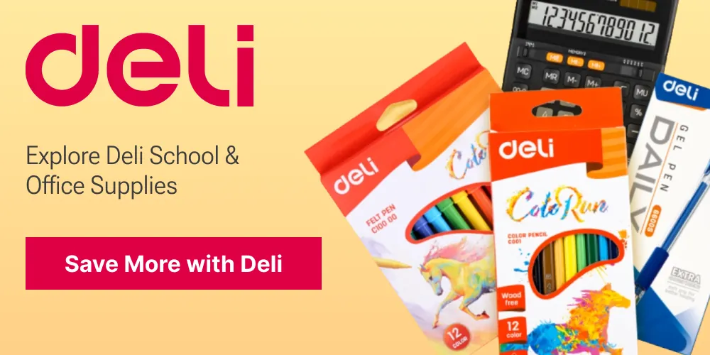 Deli Products Official Distributor. Explore Deli Stationery Products